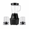 Anex AG-6044 Deluxe Blender Grinder 2-in-1 with large blending jar, dry grinder attachment, and multi-speed control for smoothies, juices, spices, and coffee grinding.