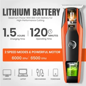 VGR V-999 Professional Hair Clipper & Beard Trimmer - Image 6