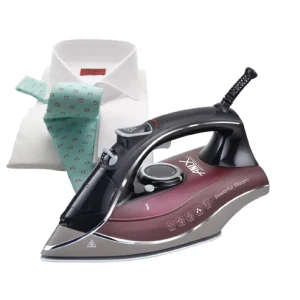 Anex Deluxe Steam Iron AG-1027 with powerful steam and non-stick soleplate
