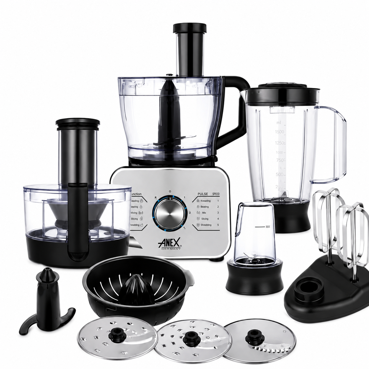 Anex Food Processor AG-3157 – Your Complete Kitchen Companion