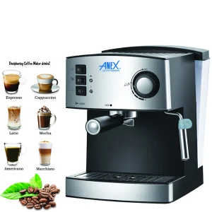 Anex Deluxe Coffee Maker AG-825 Espresso Cappuccino Machine