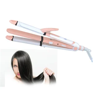 Anex Deluxe Hair Curler & Straightener AG-7038 2-in-1 ceramic styling tool