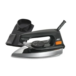 Anex Deluxe Dry Iron AG-1072 with non-stick soleplate and adjustable temperature control