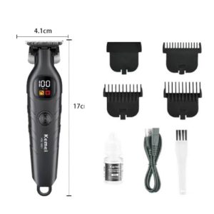 Kemei KM-1681 Professional Hair Clipper & Beard Trimmer - Image 4