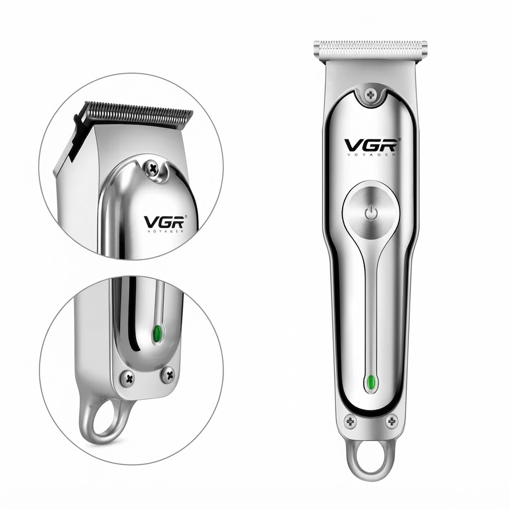 VGR V-071 Professional Hair Clipper & Beard Trimmer - Image 3