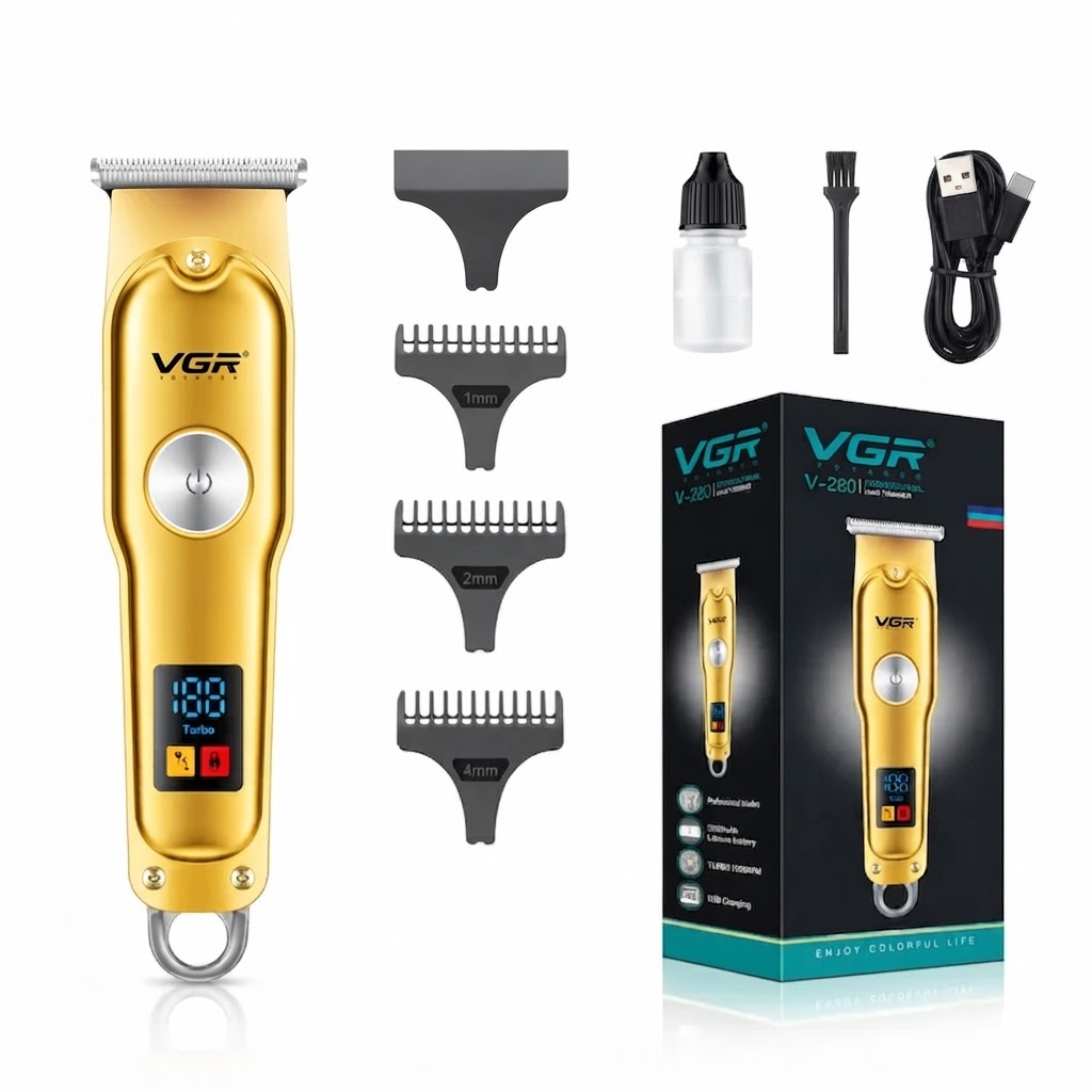 VGR V-290 Professional Hair Clipper & Beard Trimmer - Image 5