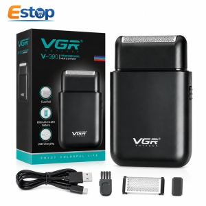Original VGR V-390 Professional Men's Foil Shaver USB Rechargeable Electric Razor with Pop-up Trimmer