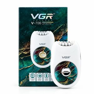VGR V-706 Lady Epilator – Professional Hair Removal Device