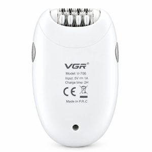 VGR V-706 Lady Epilator – Professional Hair Removal Device - Image 4