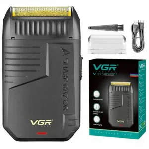 VGR V-375 Electric Shaver Rechargeable Dual Foil Shaving Machine