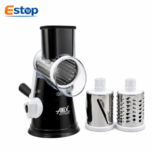 Anex AG-12 Deluxe Handy Vegetable Slicer with 3 stainless steel drums and suction base