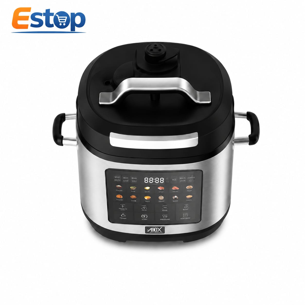 Anex AG-2188 Digital Electric Pressure Cooker | Multi-Function Smart Cooker | Stainless Steel | LED Touch Panel - Image 3