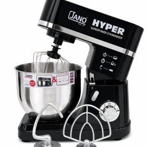 JANO Hyper Superpower Premium Imported Stand Mixer 1200W 7L Stainless Steel Bowl - Image 2