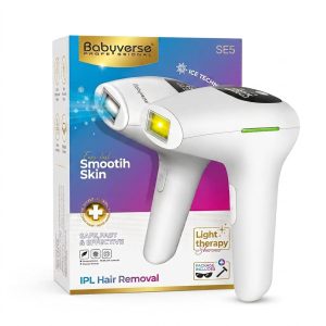 Babyverse SE5 IPL Hair Removal with Ice Cooling Technology