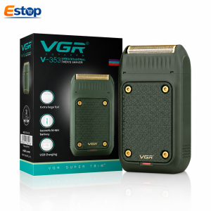 Original VGR V-353 Professional Men's Foil Shaver with Dual Foil Blades, USB Rechargeable Electric Razor for Men