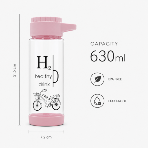 Premium A-212 630ml Leakproof Water Bottle | BPA-Free Reusable Sports Water Bottle - Image 5