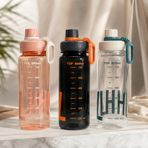 Premium A-249 800ml Leakproof Water Bottle | BPA-Free Sports Travel Bottle - Image 2