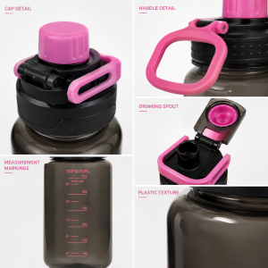 Premium A-296 800ml Leakproof Water Bottle | BPA-Free Reusable Sports Water Bottle - Image 6