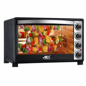 Anex AG-3079 Deluxe Oven Toaster with Convection Fan – Best 2200W 60L Electric Oven with Rotisserie