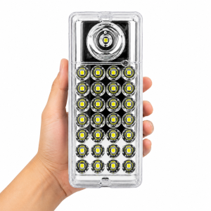 Aonelec AL-5124 RECHARGEABLE – 24 SMD + 1W SPOTLIGHT - Image 3