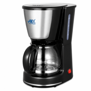 Anex AG-801 Deluxe Coffee Maker – 750ml 4-6 Cup Drip Coffee Machine with Permanent Filter