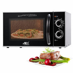 Alternative view of Anex AG-9028 Deluxe Microwave Oven – Powerful 700W Kitchen Microwave with 6 Power Levels & Fast Defrost