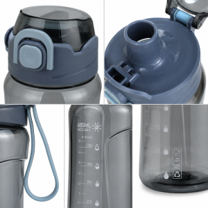 Premium A-233 680ml  Leakproof Water Bottle | BPA-Free Reusable Sports Bottle - Image 6