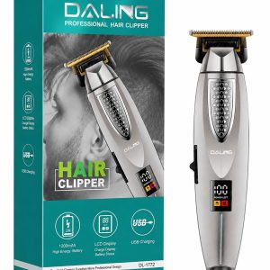 Daling DL-1772 Professional Hair Clipper Rechargeable Cordless Hair Trimmer for Men