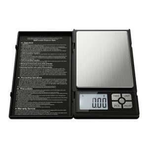 Notebook 606 Series Digital Scale – 500g 0.01g Precision Electronic Pocket Weighing Scale - Image 2