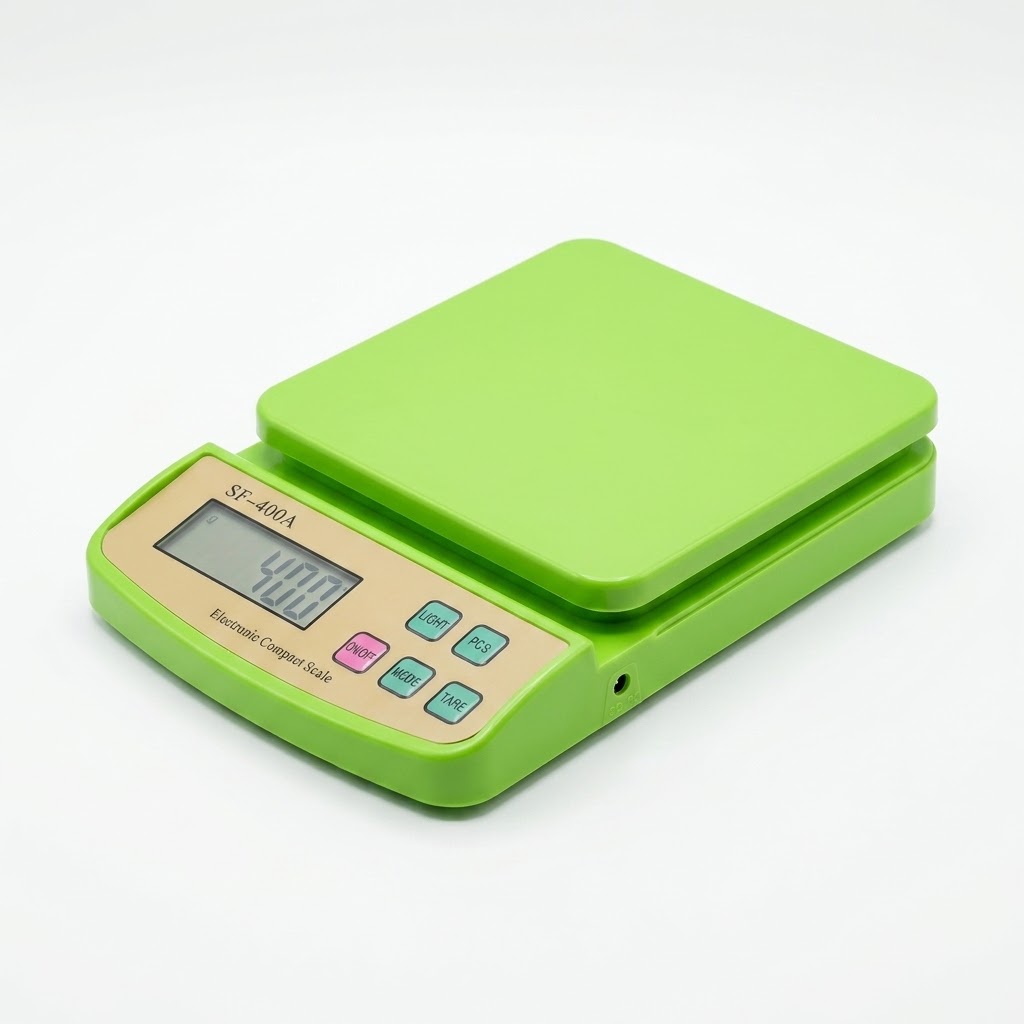 SF-400A Omega ATTARI Electronic Kitchen Compact Scale – 10KG Digital Kitchen Weighing Scale - Image 3
