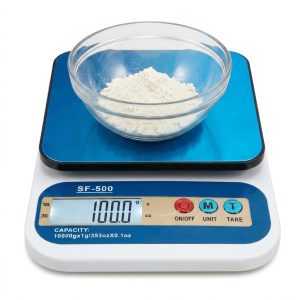 SF-500 Electronic Digital Kitchen Scale – 10 KG Electronic Food Weighing Scale - Image 2