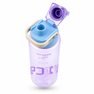 Premium A-297 Sports Water Bottle with Straw & Carry Handle | Leak-Proof BPA-Free Water Bottle - Image 4