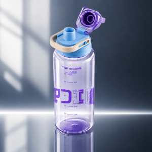 Premium A-297 Sports Water Bottle with Straw & Carry Handle | Leak-Proof BPA-Free Water Bottle - Image 8