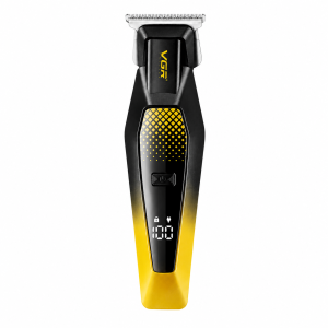 VGR V-253 Professional Hair Trimmer with Precision T-Blade and LED Display