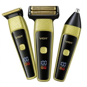 Alternative view of VGR V-366 Professional 3-in-1 Grooming Kit – Digital Display