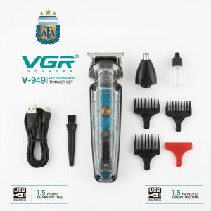 VGR V-949 Multifunctional Hair Clipper – LED Digital Display - Image 6
