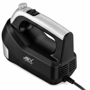 Anex AG-823 Premium Hand Mixer – Powerful 300W Electric Hand Mixer with 5 Speed & Turbo Function - Image 3