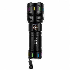 Coba Aluminum Alloy Strong Light Flashlight CB-W516 – 2KM Long Range - Image 2
