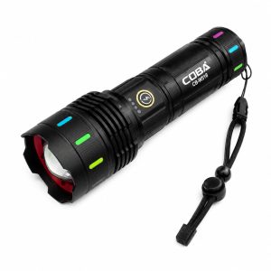 Coba Aluminum Alloy Strong Light Flashlight CB-W516 – 2KM Long Range - Image 3