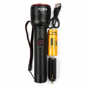 Coba Aluminum Alloy Strong Flashlight CS-2208 – 1000M Long Range - Image 5