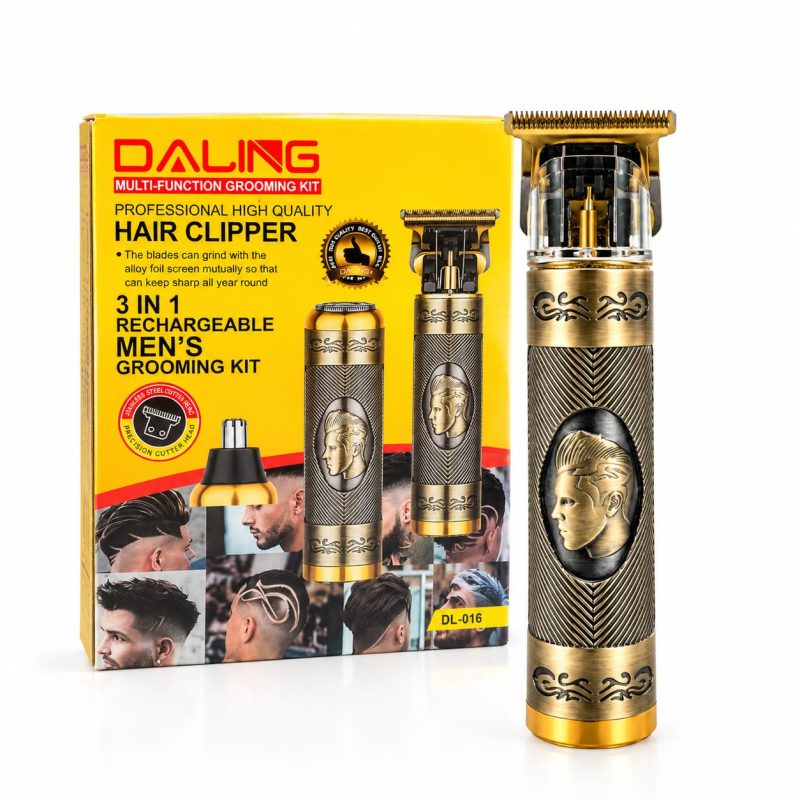 DALING DL-016 3-in-1 Rechargeable Men's Grooming Kit price in Pakistan