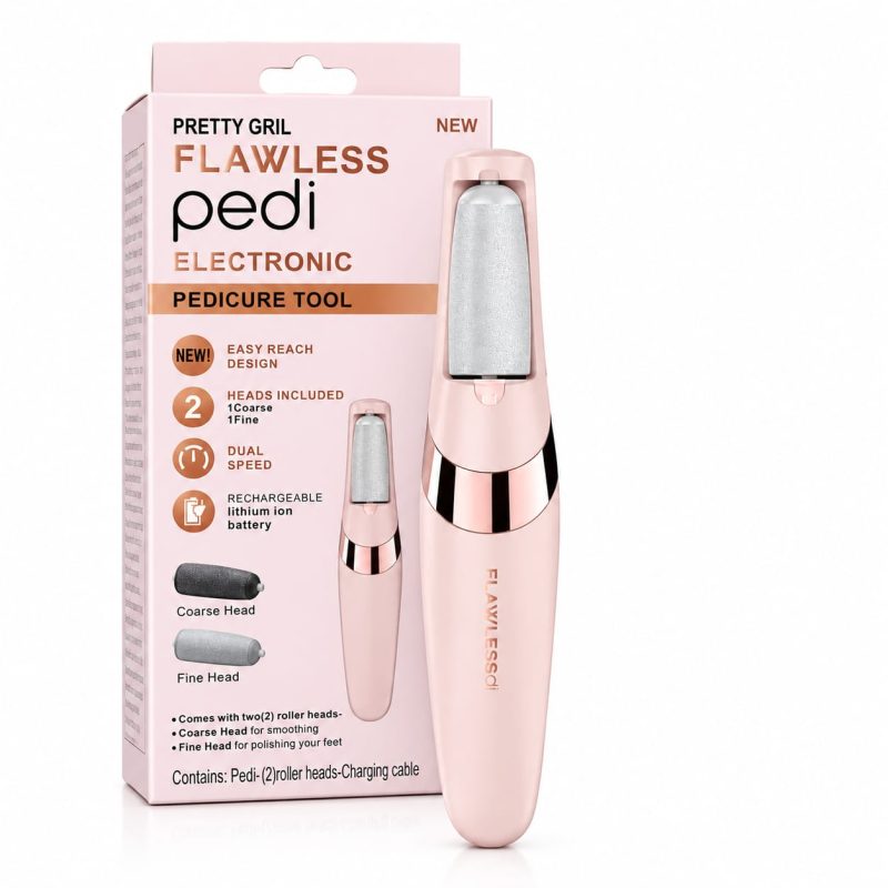 Pretty Gril Flawless Pedi Electronic Pedicure Tool with Coarse and Fine Roller Heads price in Pakistan