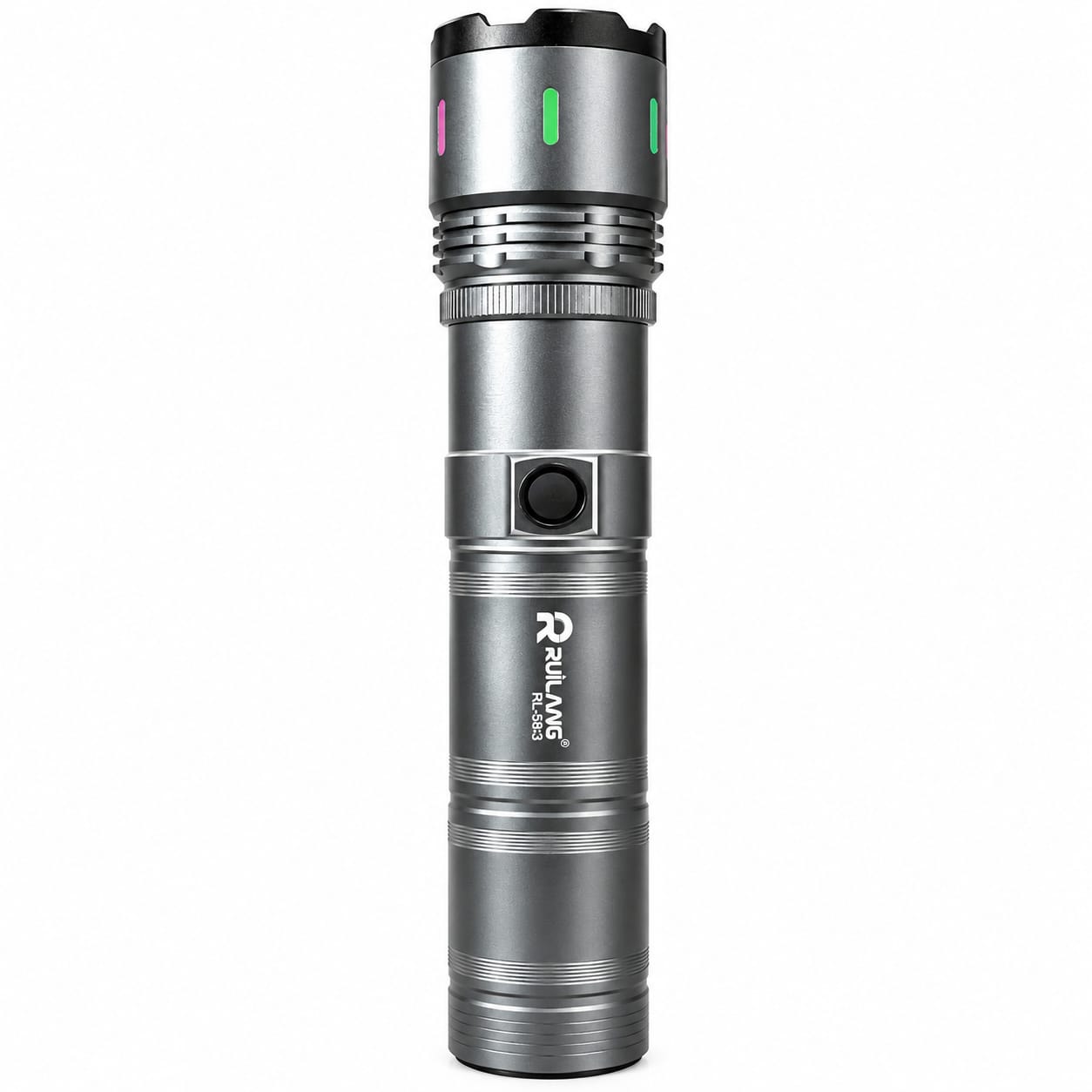 Ruiling RL-58-3 Multi Functional Strong Light Flashlight - Image 4