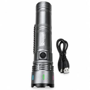 Ruiling RL-58-3 Multi Functional Strong Light Flashlight - Image 3