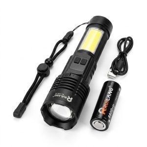 Ruiling RL-C26-TG Strong Ligth LED Flashlight | 20W & 2500 Lumen - Image 4