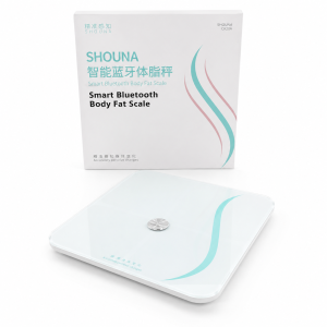 Alternative view of Shouna Smart Bluetooth Body Fat Scale BS-726