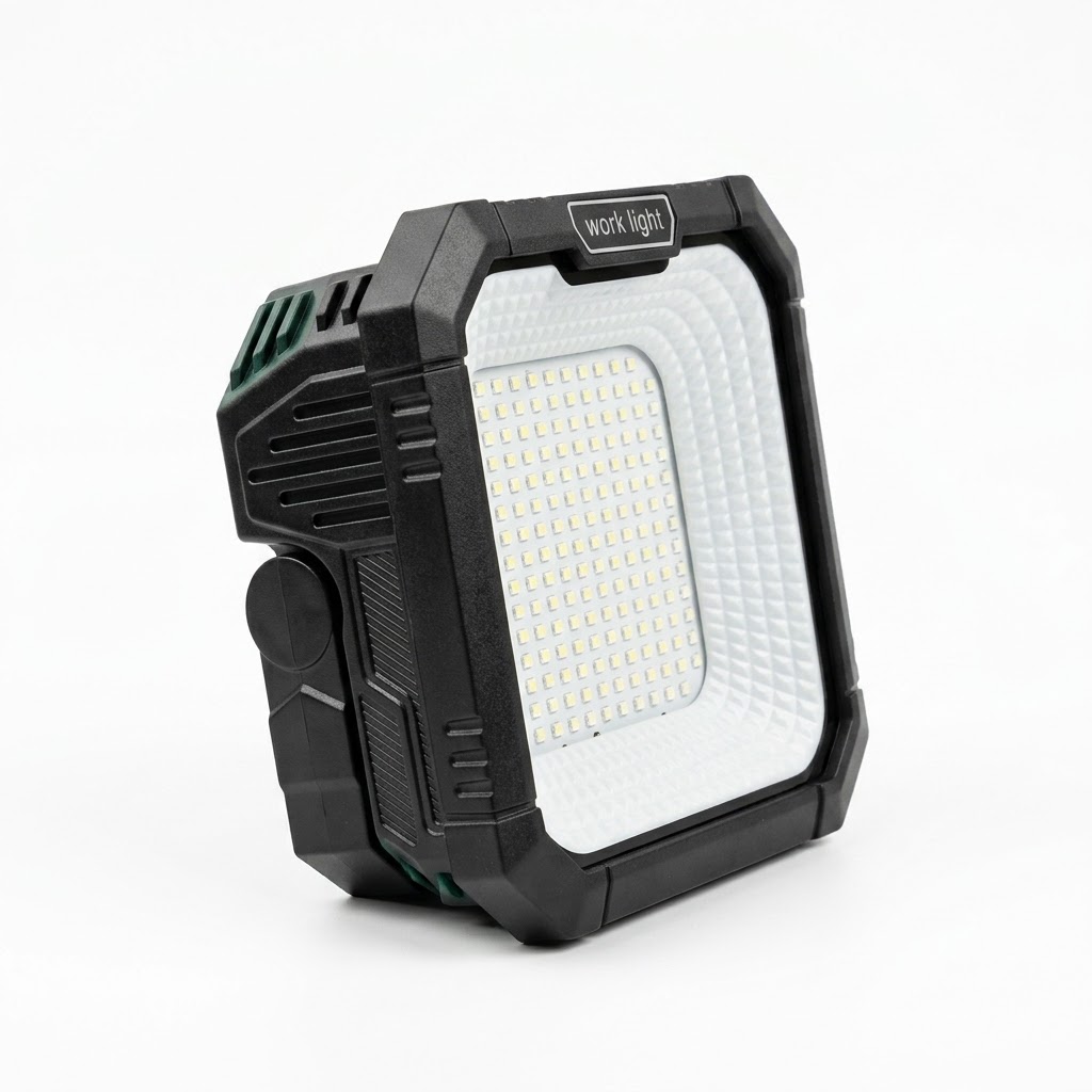 Imported Solar W7120-1 Camping Work Light With Red & Blue Light - Image 3