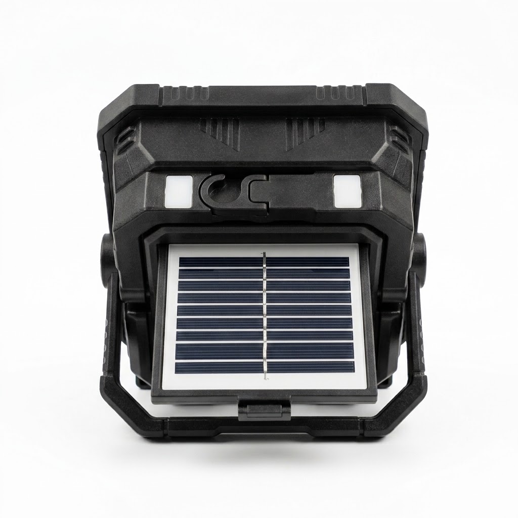 Imported Solar W7120-1 Camping Work Light With Red & Blue Light - Image 4
