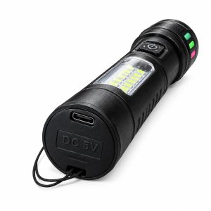 Imported USB Rechargeable X-Balog BL-625-TG Mini LED Flashlight - Image 4